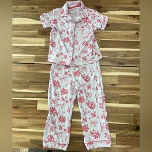 Tahari Pink Floral Kids Pajama Set size 4T